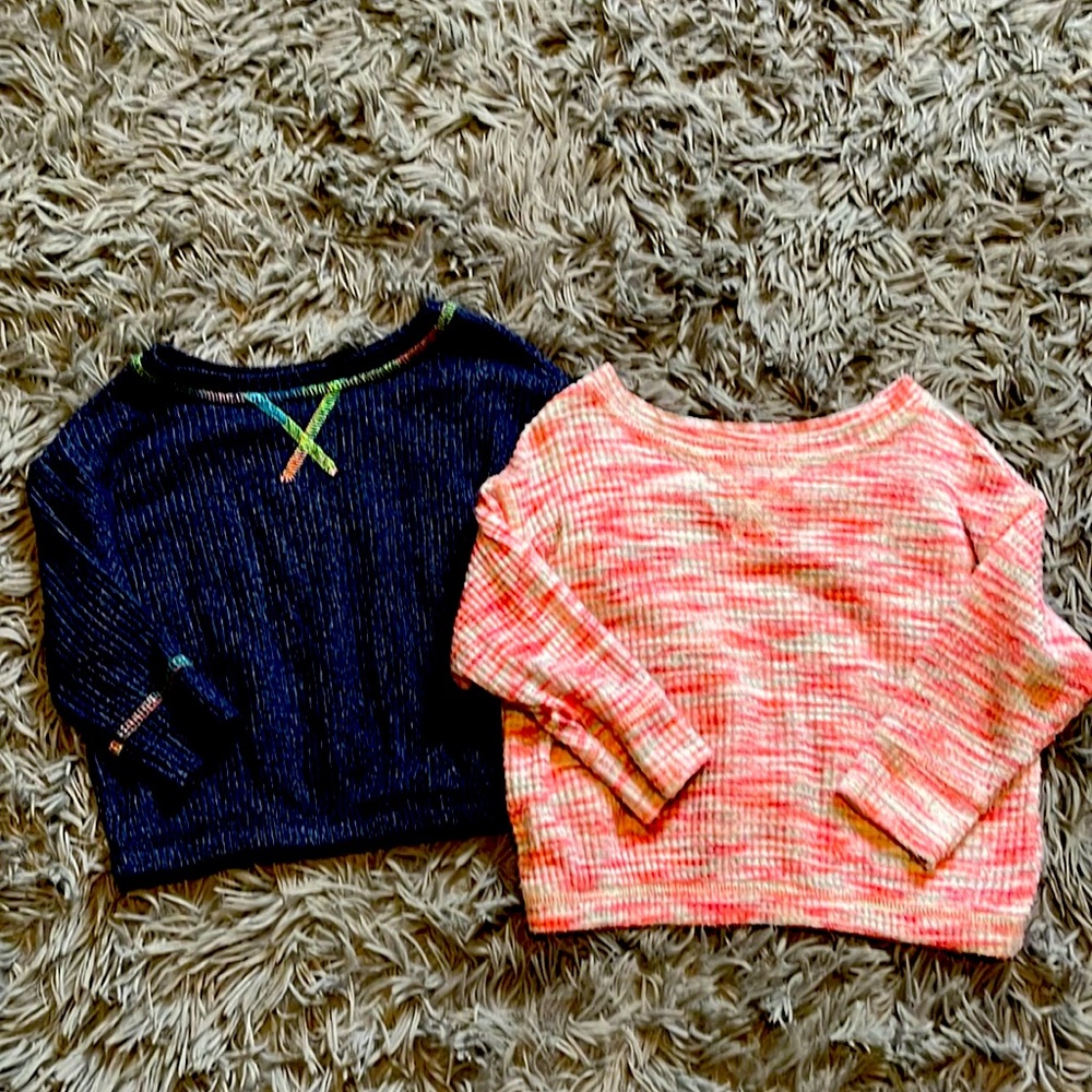 2 Long Sleeve Tops